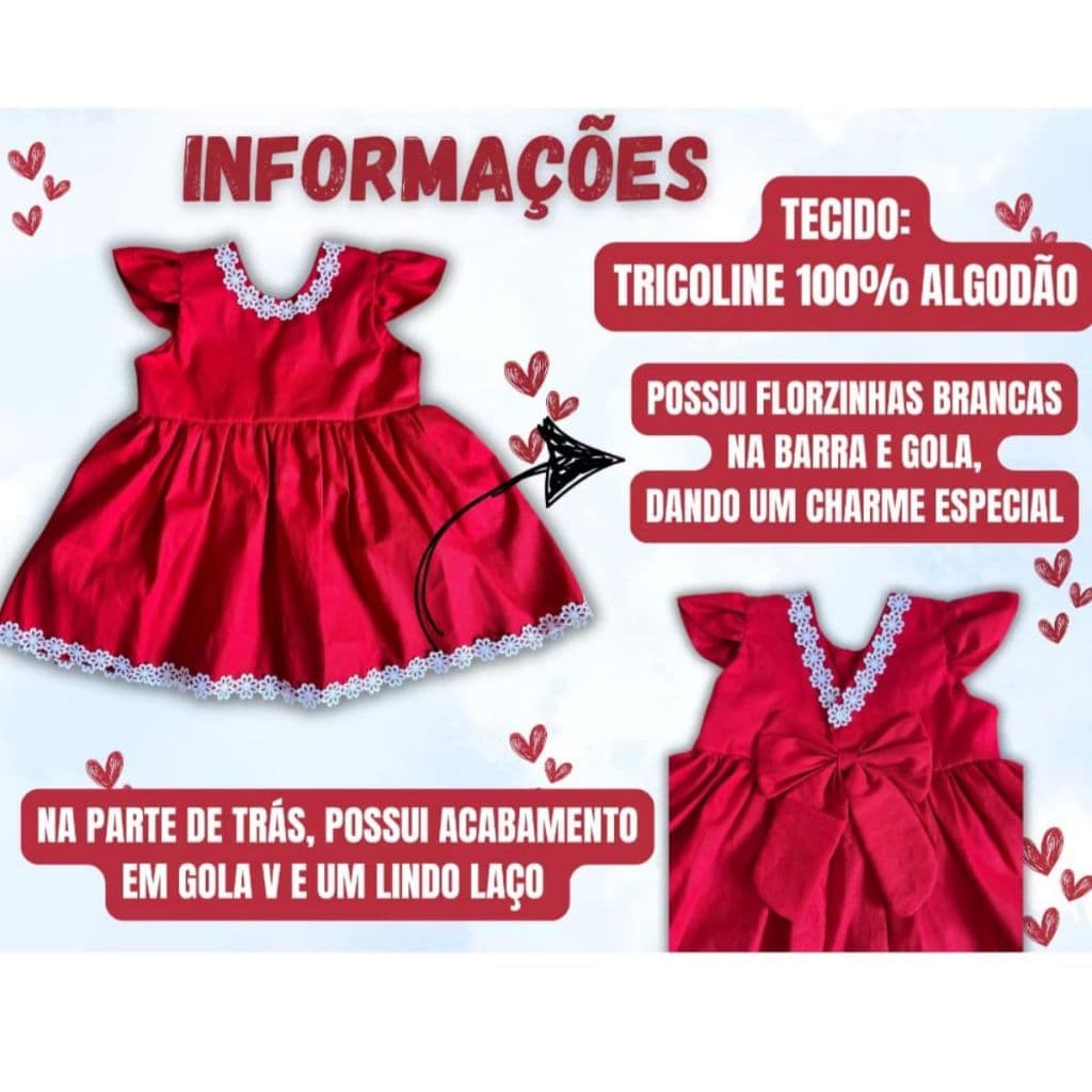 Vestido bebê 0 a 12 meses festa renda laço princesa elegante 100% algodão
