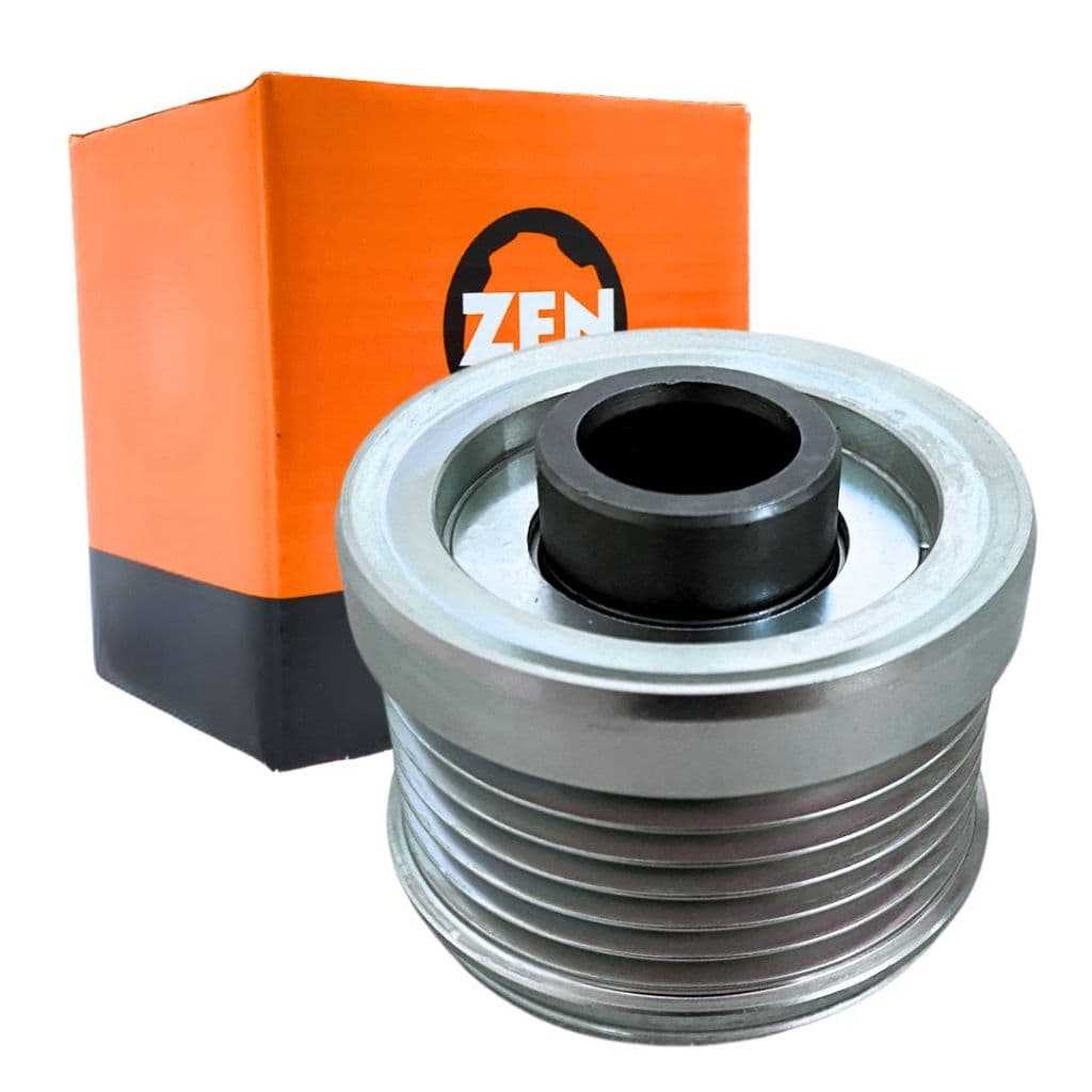 Polia Roda Livre Alternador 6 Filetes Para Fiat Toro Diesel Compass Renegade Diesel Zen TN0210402350
