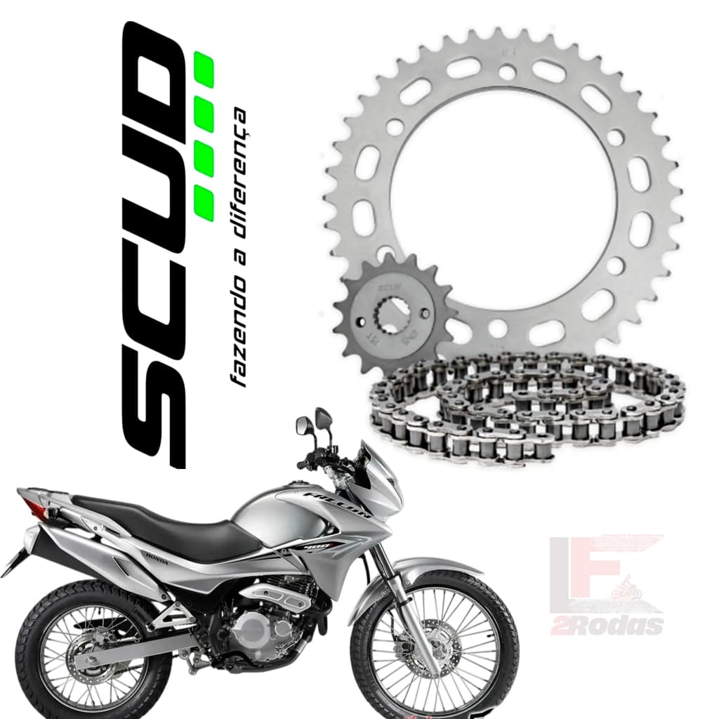 Kit Relação/Transmissão - Nx400 Falcon 400 - Sem Retentor - SCUD
