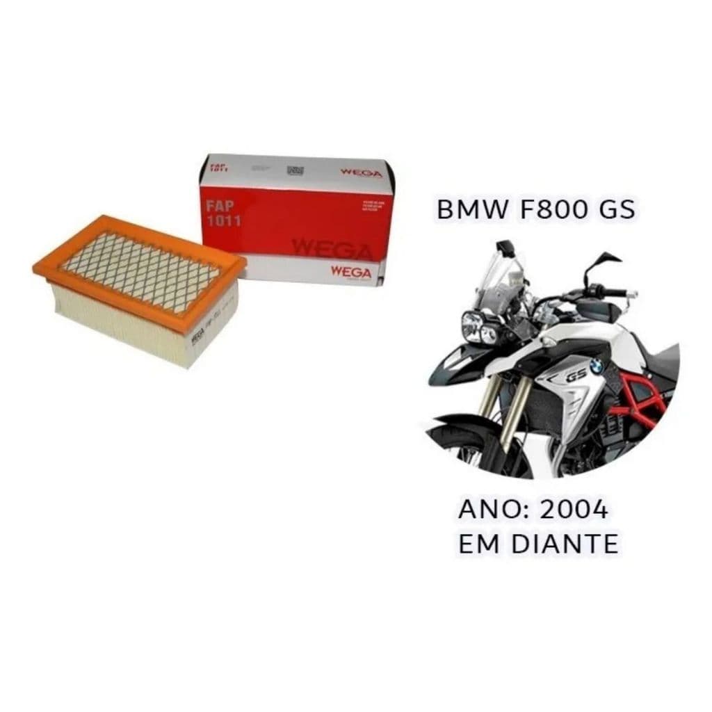Filtro Ar Motor Bmw F800gs F800gt F800r F800s F800st R1200