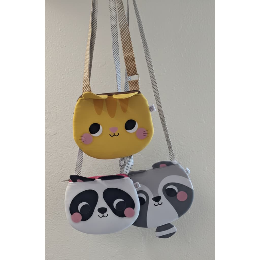 Bolsinha Infantil de tecido/100% algodão/Rostinho de bichinho/Bolsa de alcinha infantil/PRODUTO ARTESANAL-costura criat
