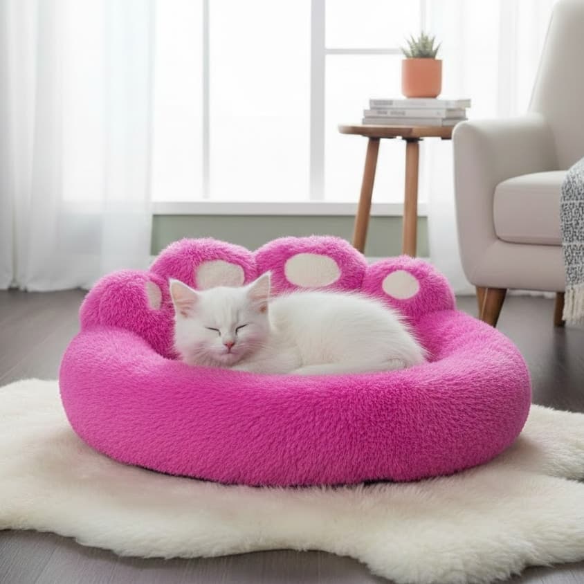cama pet nuvem pata antialérgica 60CM  X 60CM colchão colchonete almofada