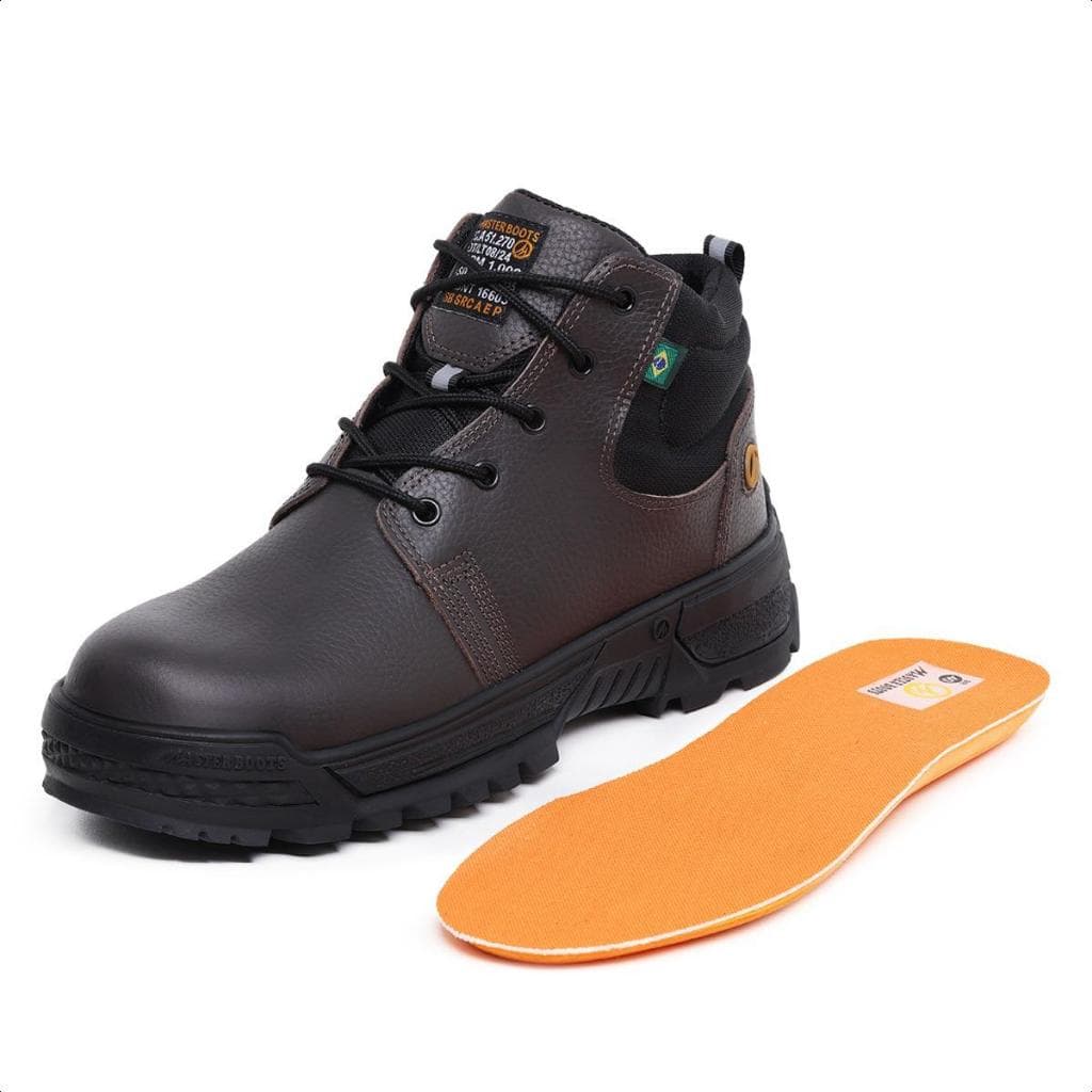 Bota De Couro Com Bico Composite Jumper MasterBoots