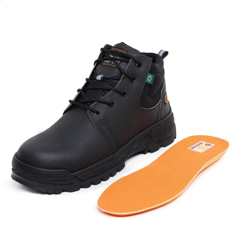Bota Epi Para Trabalho Com Bico De Composite