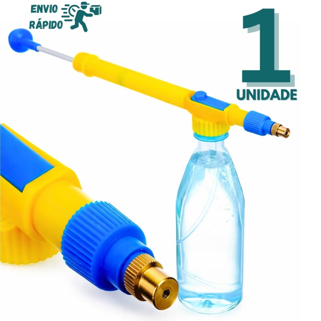 Pulverizador Manual para Garrafa PET | Borrifador Spray Reutilizável Multiuso