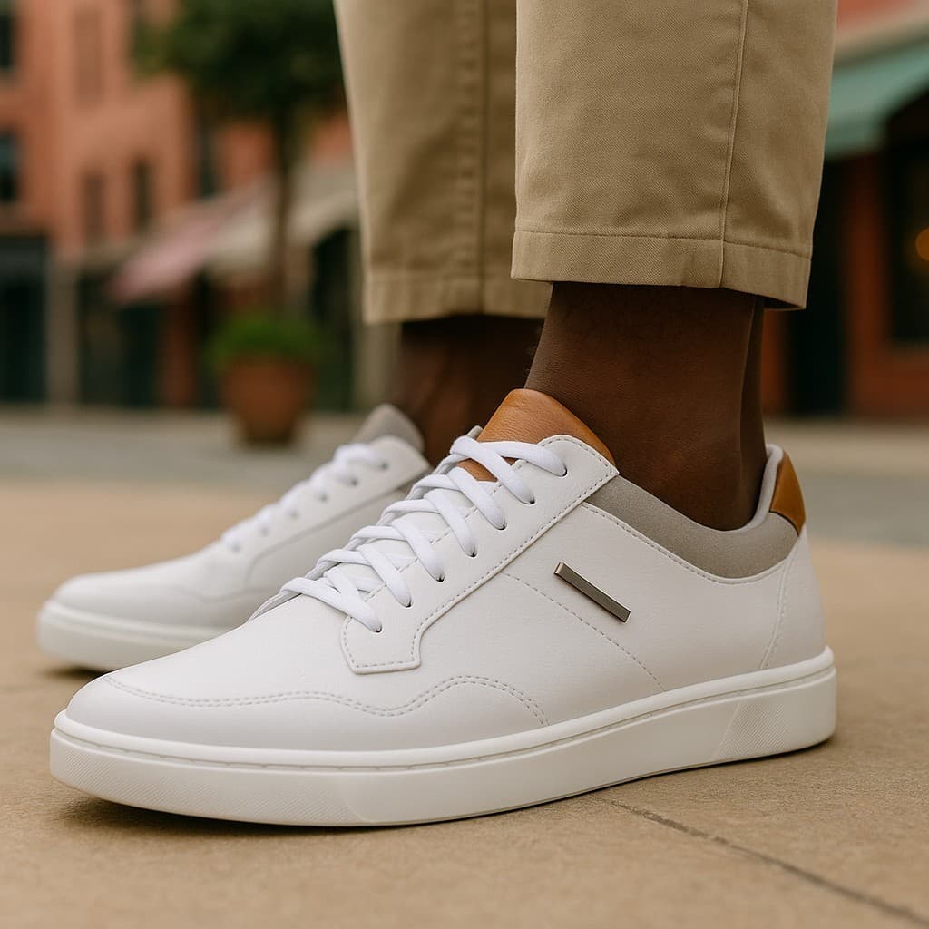 Tênis Masculino Casual Confortável Cano Baixo Estilo Premium