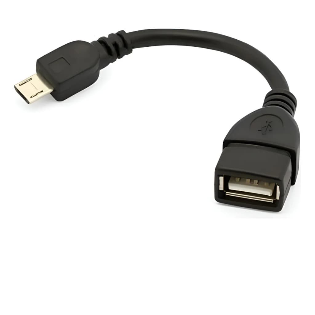 Cabo Otg Usb V8 Para Celular Android Pen Drive Teclado Mouse