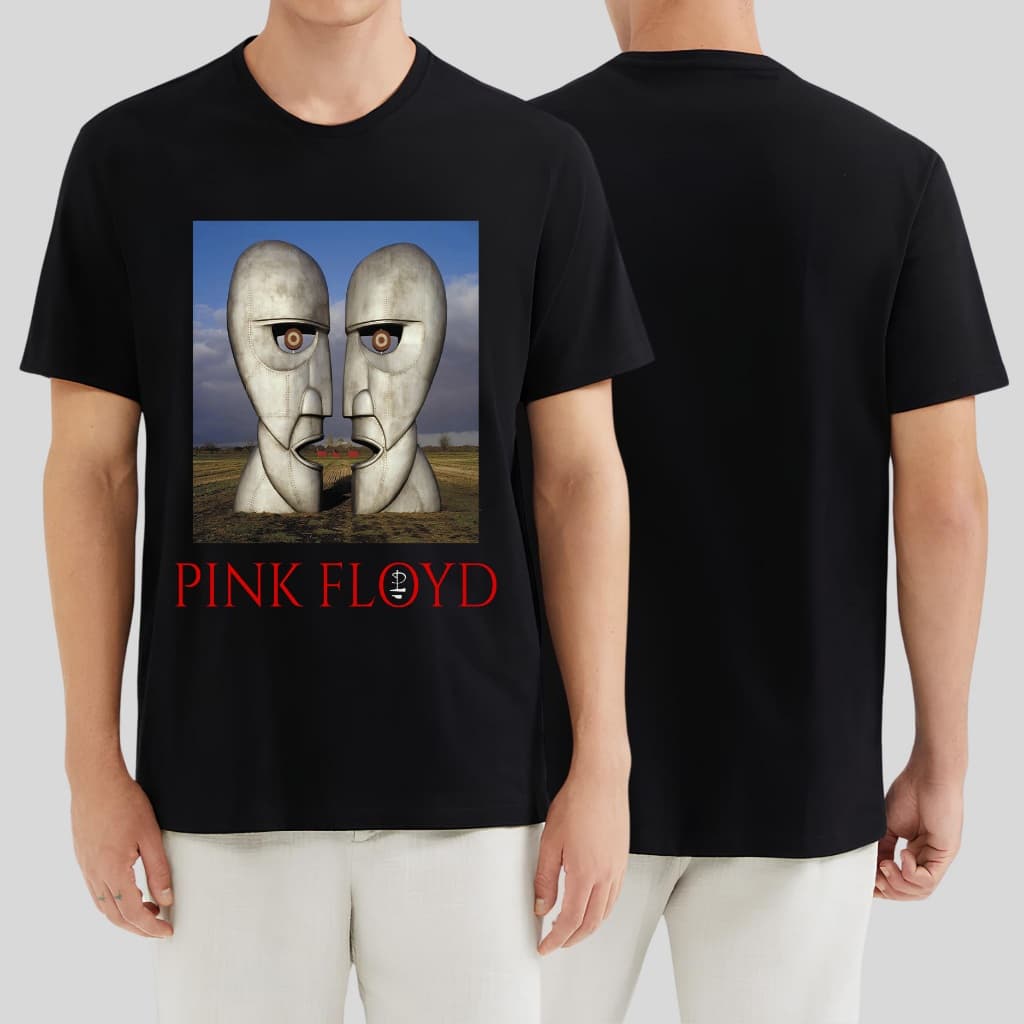 Camiseta Pink Floyd Masculina The Division Bell Tamanho Plus G1 Banda de Rock Clássico