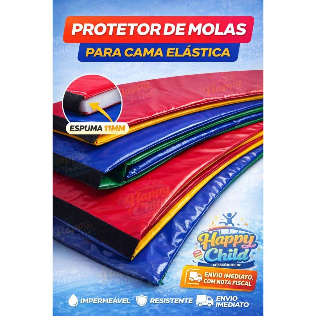 Protetor de Molas 1,40M Para Cama Elastica / Pula Pula