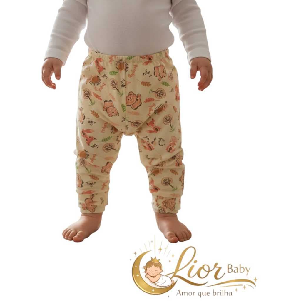 Kit 10 Mijões Bebê Algodão Respirável Conforto Total