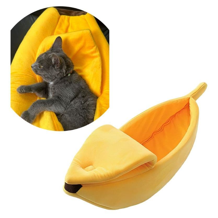 Cama Caminha Banana Pet Cachorro e Gato Casinha