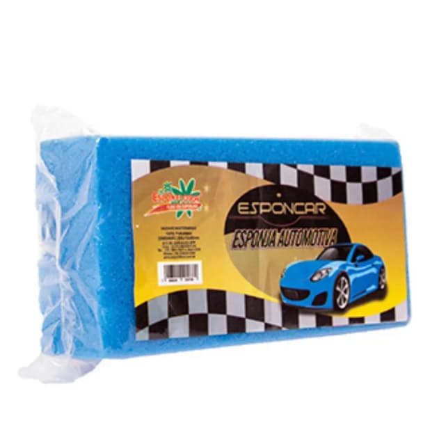Kit Esponja Automotiva Esponcar 4 Unidade