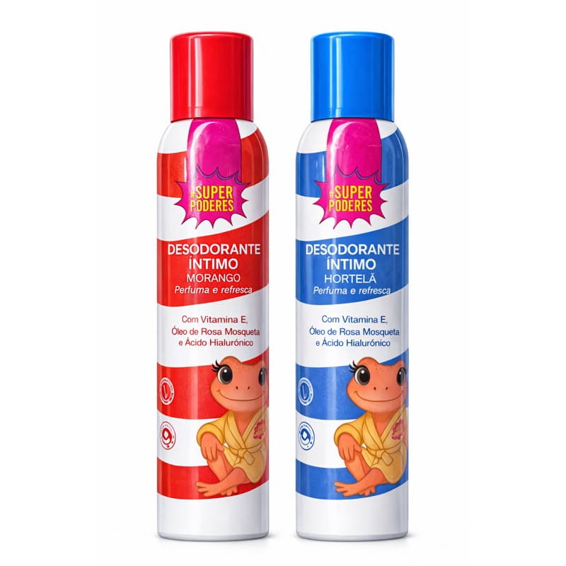 Desodorante Íntimo Feminino 100ml – Para Virilha | Refresca e Neutraliza Odores