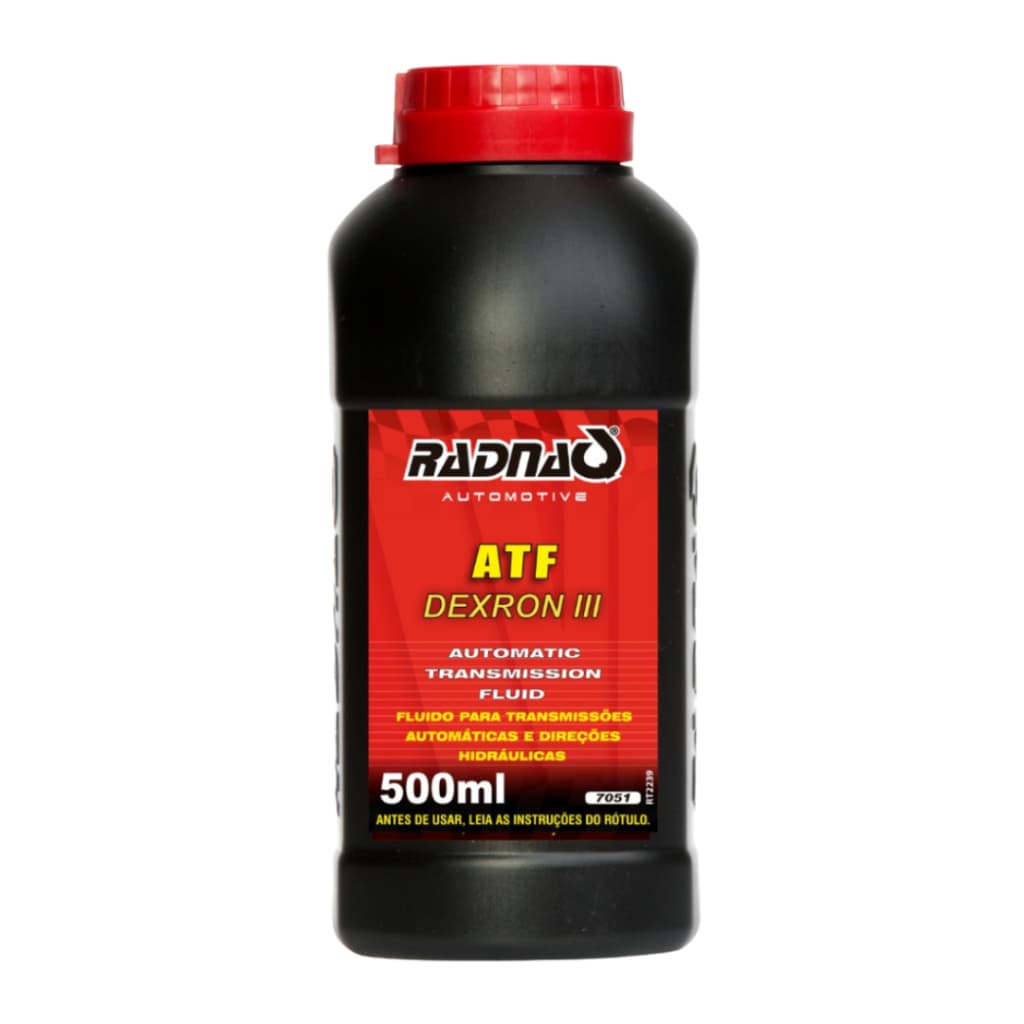 Fluido Lubrificante Radnaq Atf Dexron Iii 500ml Transmissão Automática