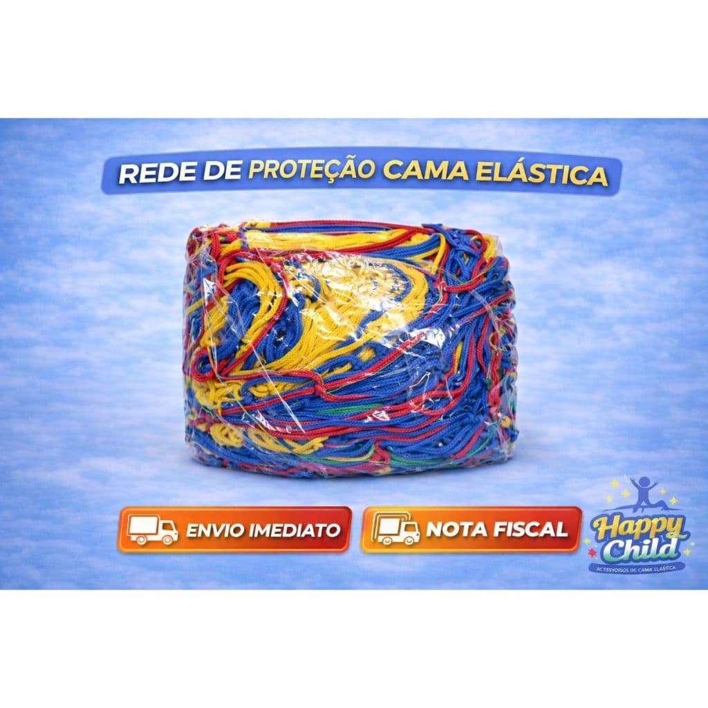 Rede de proteção para cama elástica/pula pula - Escolha Tamanho
