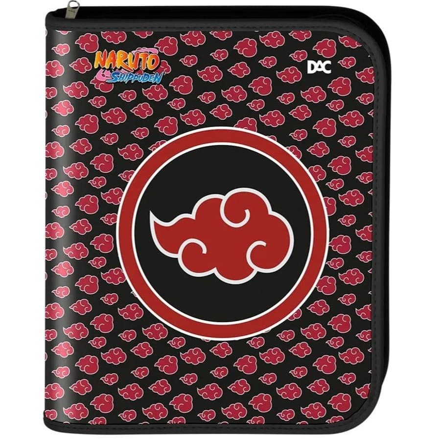 Fichario Naruto Universitario Escolar Capa Dura | 48 Folhas | Fichário Argolado Decorado DAC Oficial