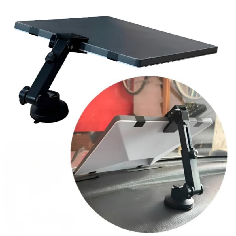 Suporte Ajustável Starlink Mini para Painel Veicular com Ventosa Discreto