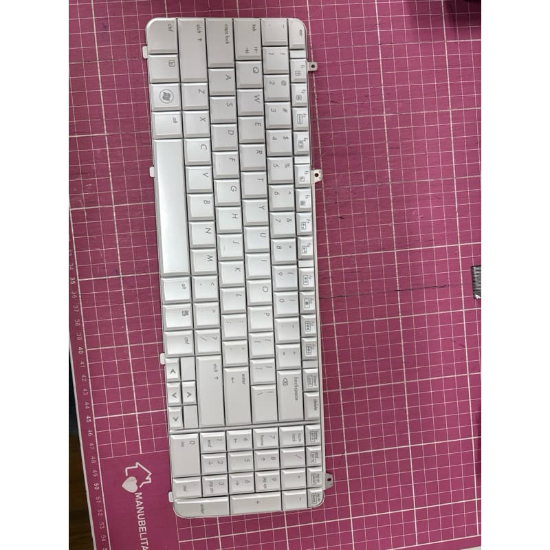 Teclado "ORIGINAL" Hp Pavilion Dv6-1000 P/n Aeut3u00060 Branco Us Sem Ç Branco