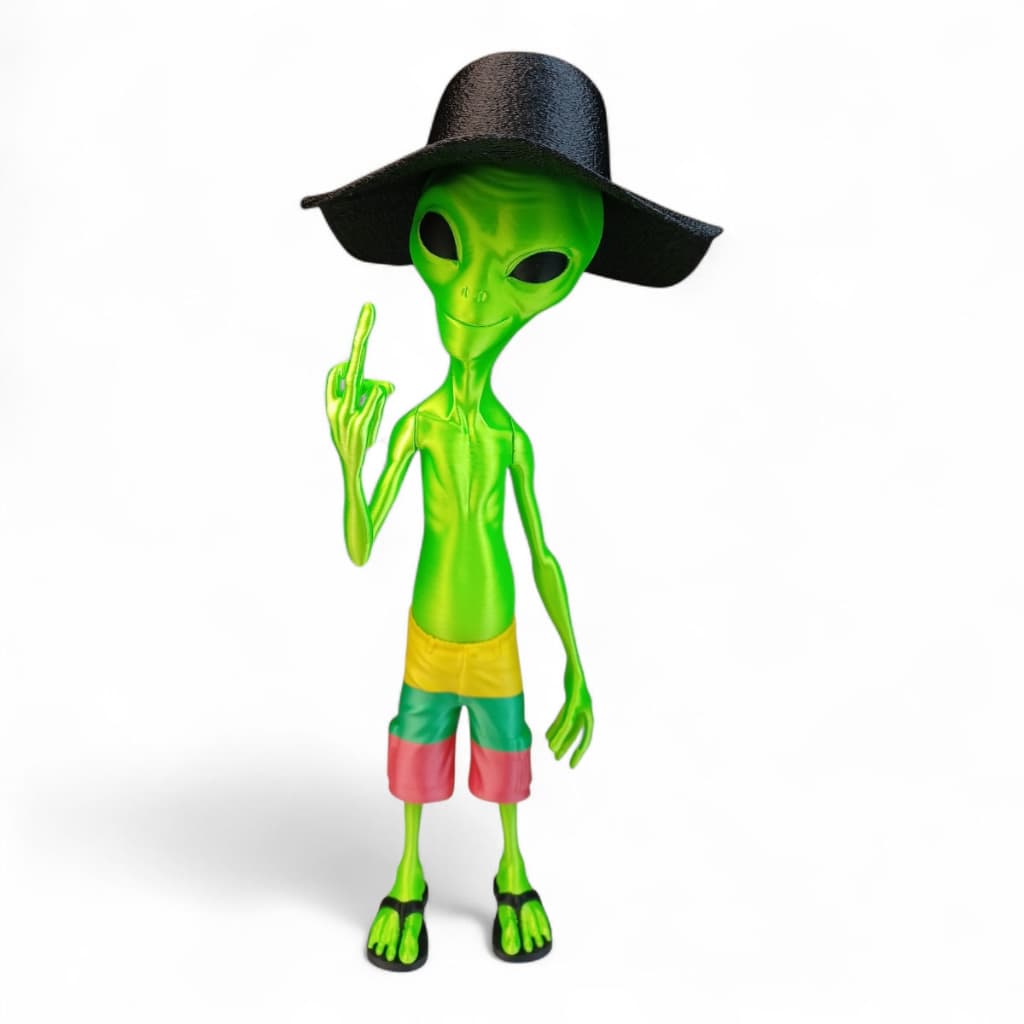 Et Chapéu Cata Ovo Boneco Alienígena Extraterrestre Alien Sertanejo Estiloso Boné Decoração Grande Presente