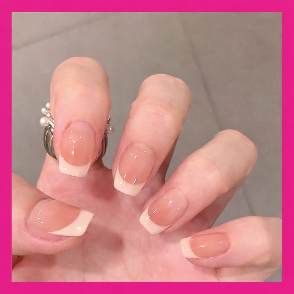 Kit 12/24/48/72 Unhas Postiças Quadradas Perfeitos Elegantes e Fáceis de Aplicar Envia Sortiada