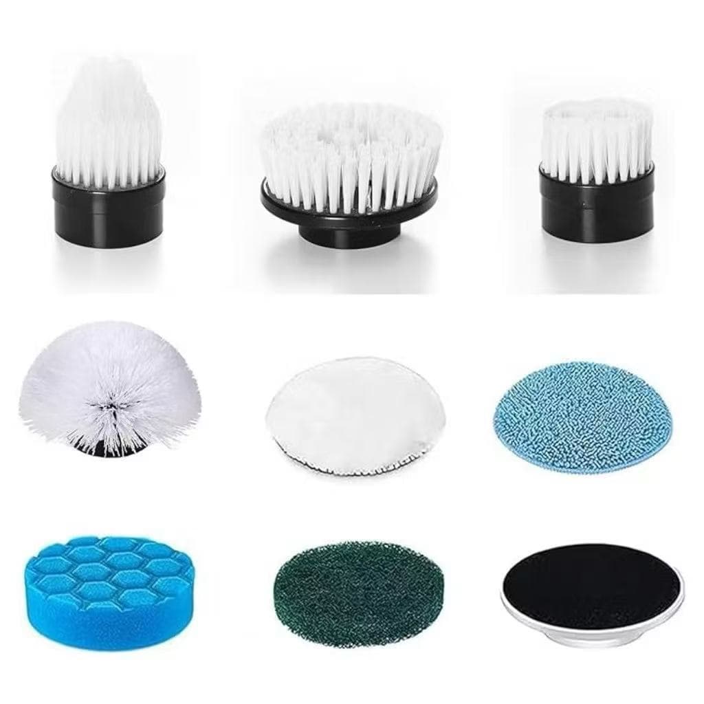 Acessórios De Cabeça De Escova De Limpeza Elétrica 4inch 4PCS  Polimento De Esponja