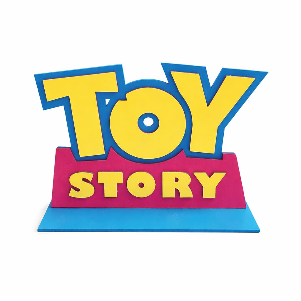 Display Toy Story em MDF Enfeite de Mesa para Festa Infantil