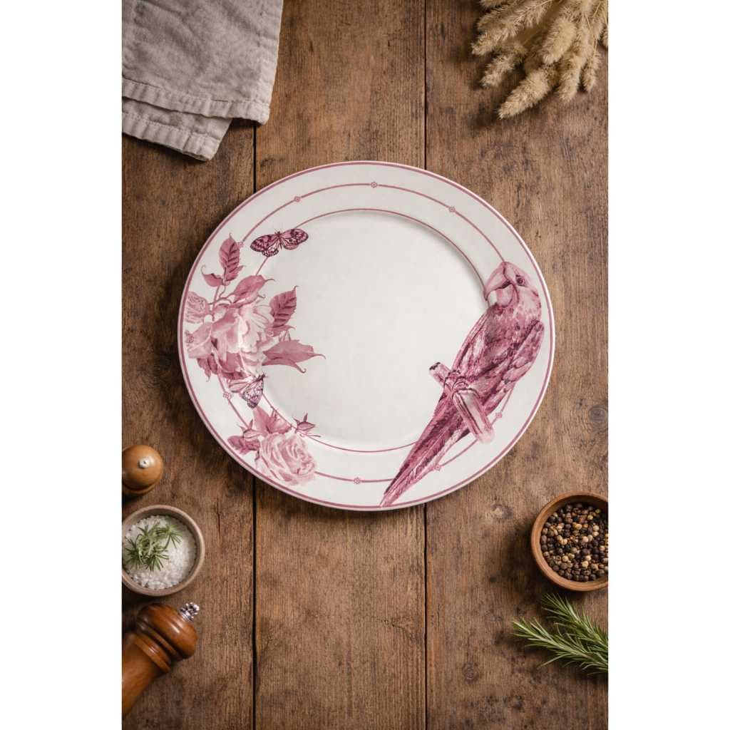CONJUNTO 6 PRATOS RASO CONCEPT ARARA - CERAMICA SCALLA