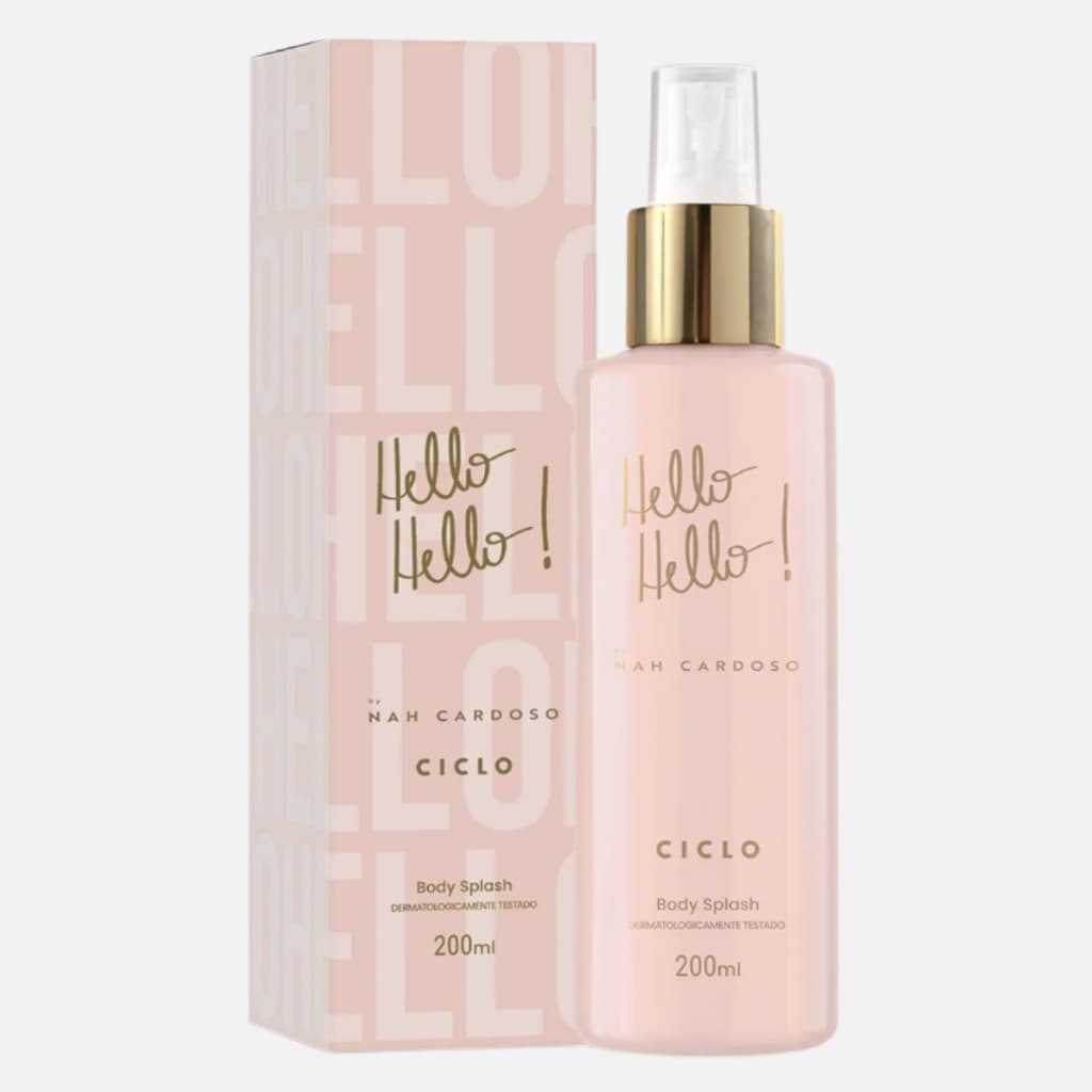 Ciclo Hello Hello Nah Cardoso Body Splash 200mL