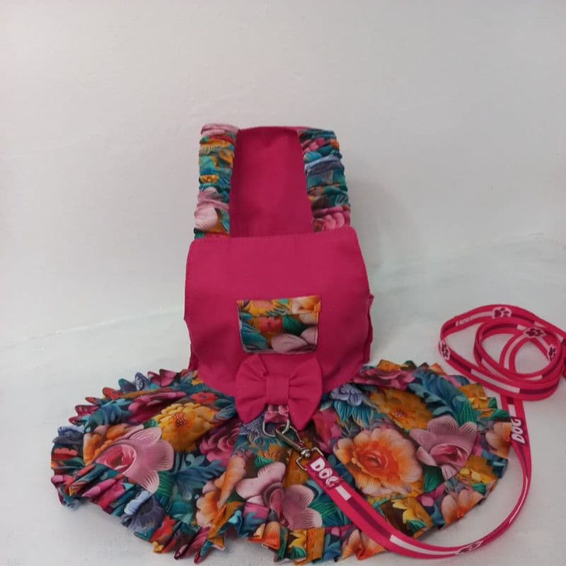 jardineira para cachorro roupa pet vestido para cachorro gatos roupa verão
