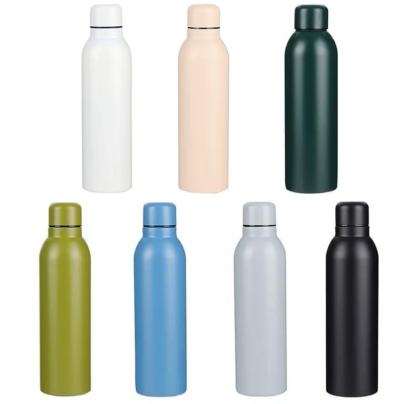 Garrafa Térmica 500ml Inox - Várias Cores | Mantém Quente ou Frio