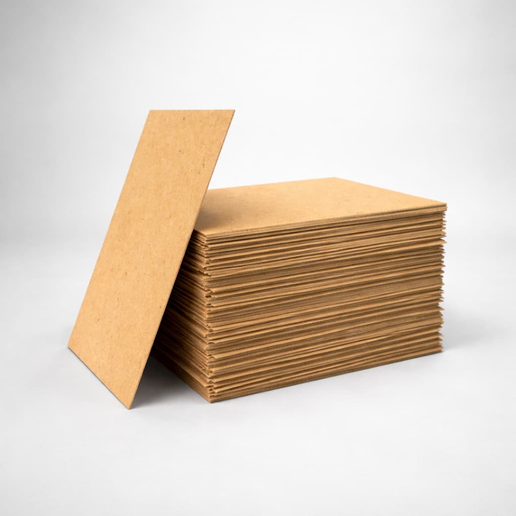 Kit 50 Und Chapa Mdf Artesanato Quadros A4 29x21 Mdf Cru Qualidade 3mm