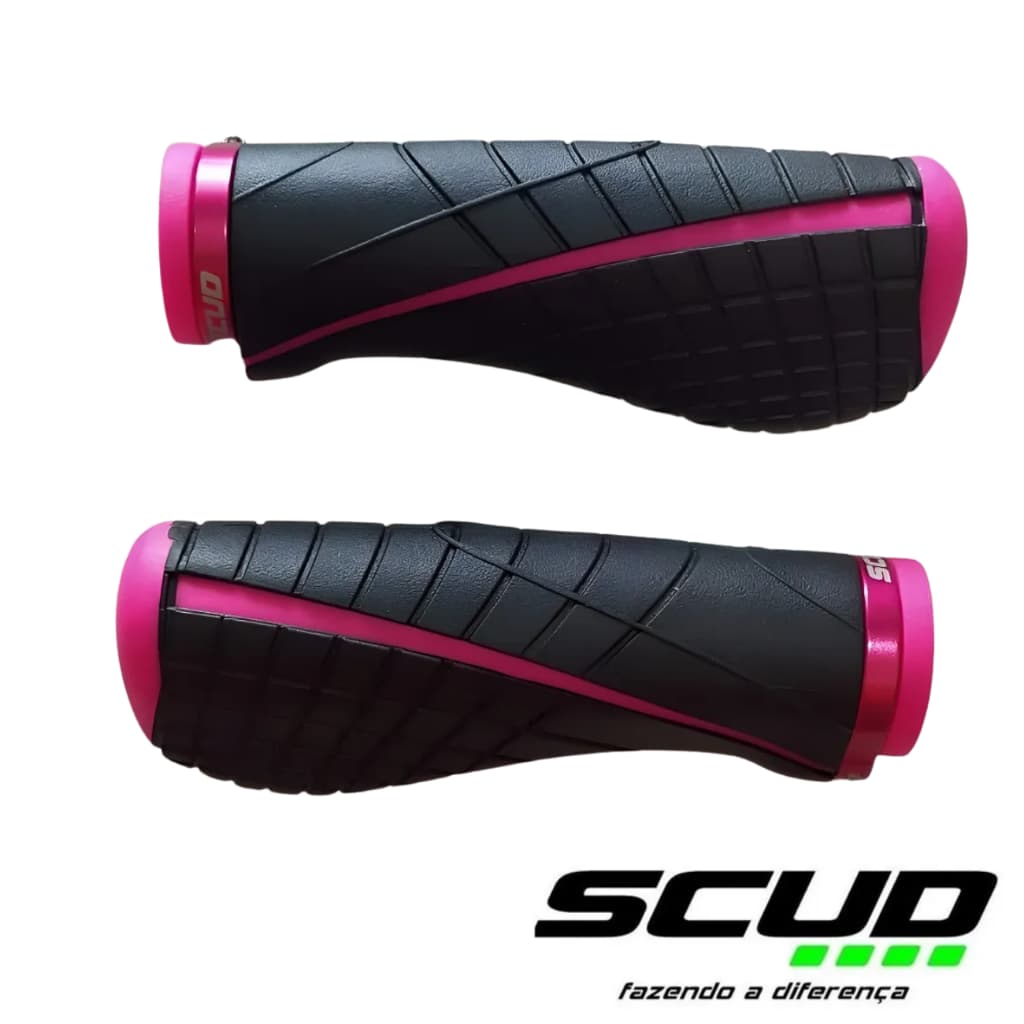 Manopla Luva Punho Moto Ergonômica Scud Par Confortável Acessório Guidão Esportiva