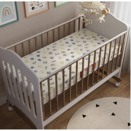 Colchão Baby Berço D18 130x70x7 / 130x60x7 One Face Impermeável 180099/2