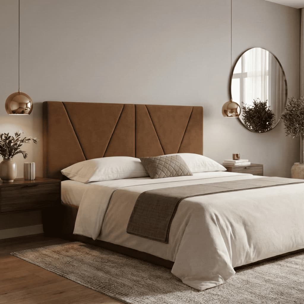 Cabeceira de Cama Box Painel Casal Queen 1,60 cm Quarto Nobre Moviano Tecido Veludo Cores