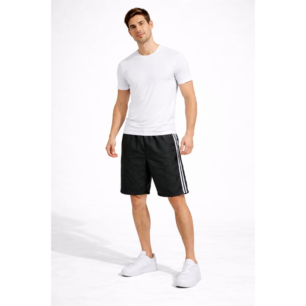 Bermuda Masculina Tactel Academia com Bolso Traseiro Esportiva Confortável Do M ao G3