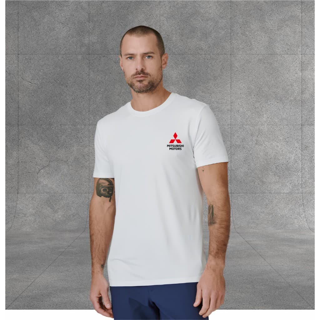 Camiseta personalizada Mitsubishi 100% algodão