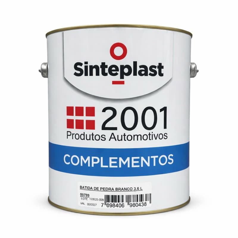 Emborrachamento Automotivo batida de pedra Branco 3,6L 2001 sinteplast