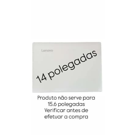 Tampa Lenovo Ideapad 320 14 polegadas branco Ap13n000100