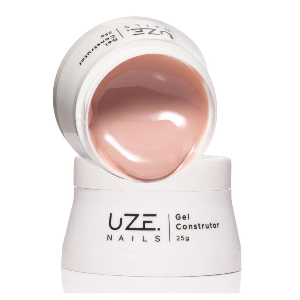 Gel Construtor Uze Nails Natural 25g Alongamento De Unhas