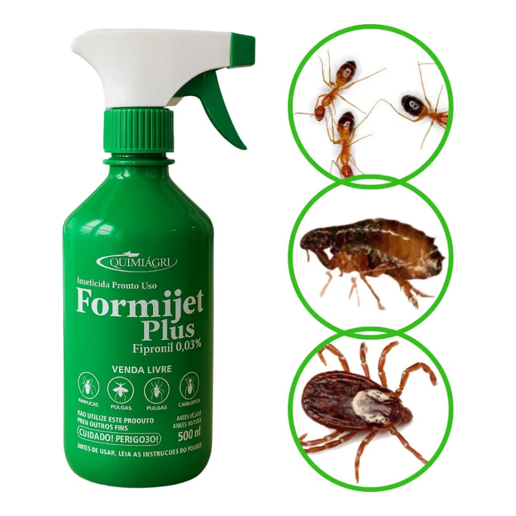 Formicida spray 500ml Original - Formijet Fipronil Venda Livre