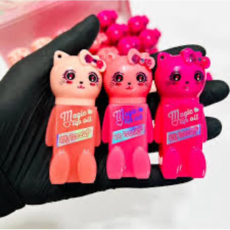 Lip Oil Magic Hidratante | Embalagem Gatinha | Brilho Labial
