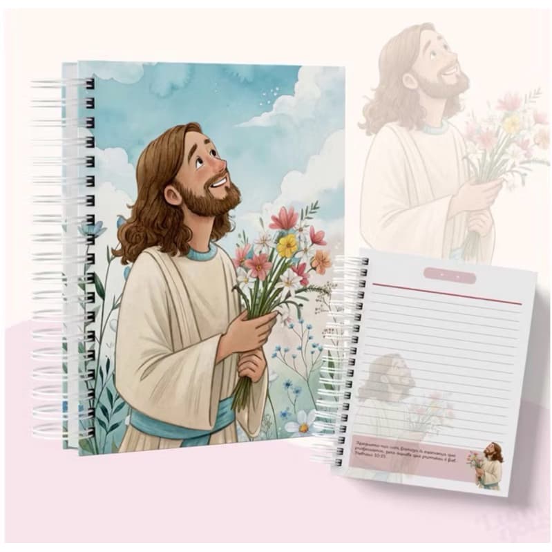 kit com 15 caderno A6