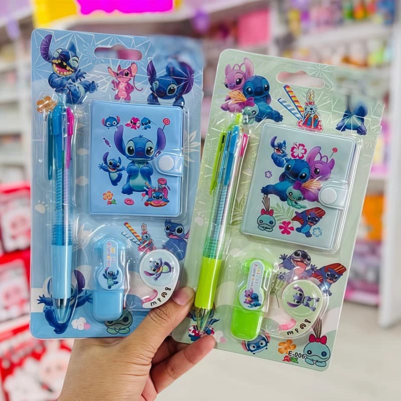 Kit Papelaria Com 4 Peças