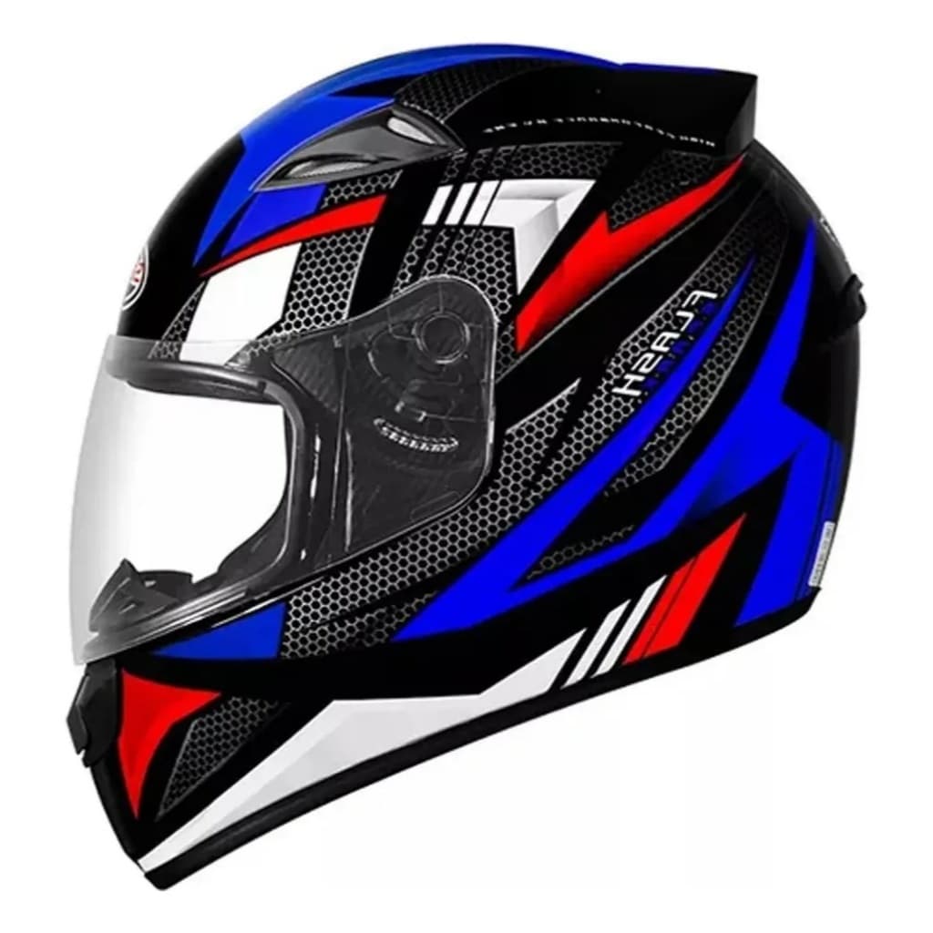Capacete Ebf new spark flash fechado preto azul masculino feminino promoção