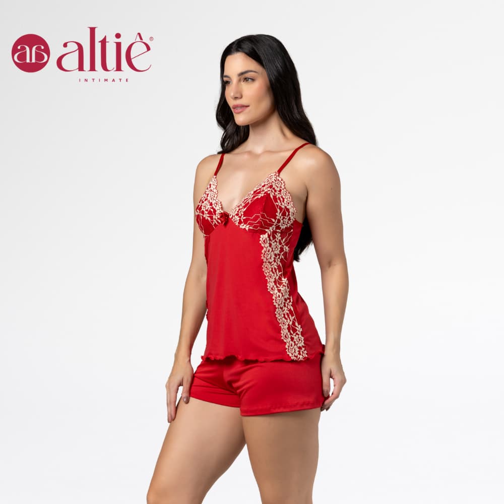 Short Doll Bicolor Feminino Luxo | Conforto, Elegância e Estilo.