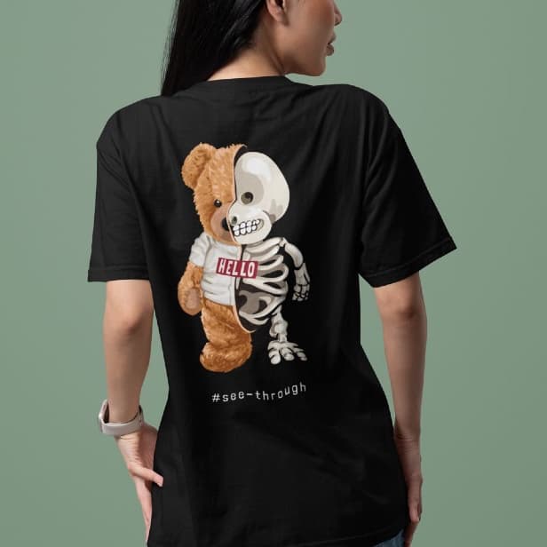 Camiseta Oversized Feminina/Masculina – Moda Street, Conforto e Estilo