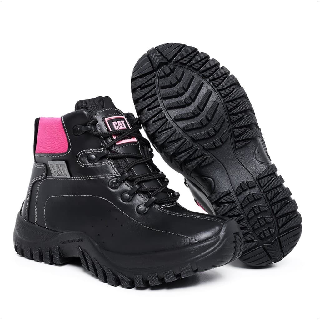 Bota Feminina  Coturno Feminino  Bota Coturno Feminina  Bota Preta Feminina  Bota Tratorada feminina  coturno tratorado