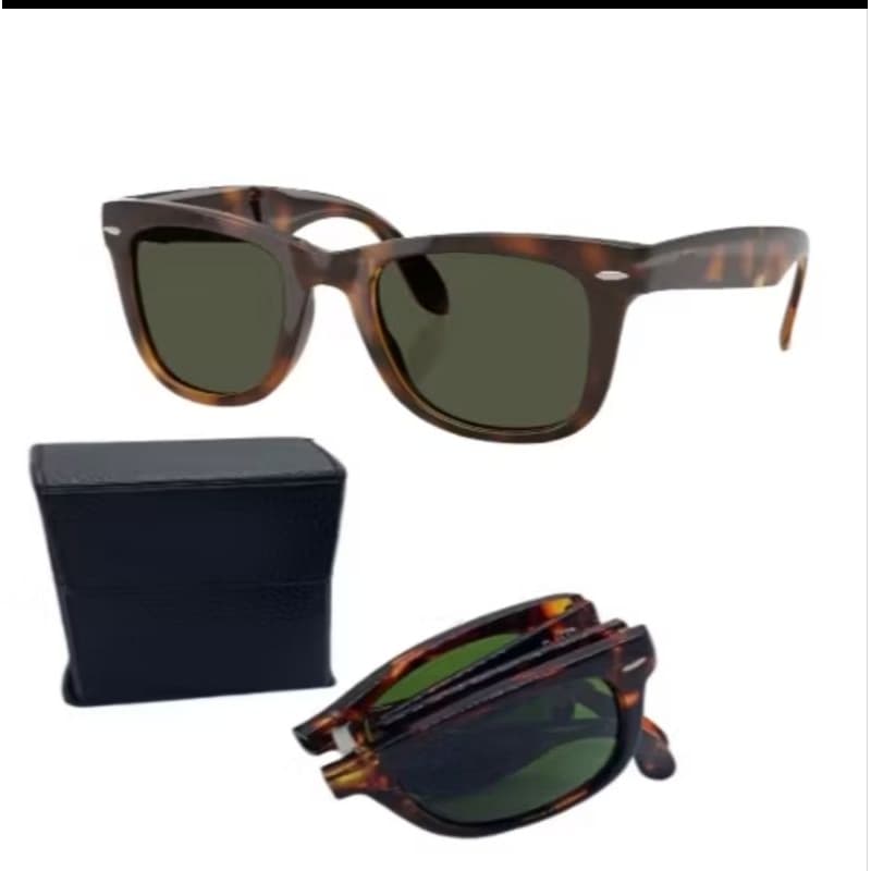 Óculos de Sol Feminino masculino unissex marrom preto wyyy fire