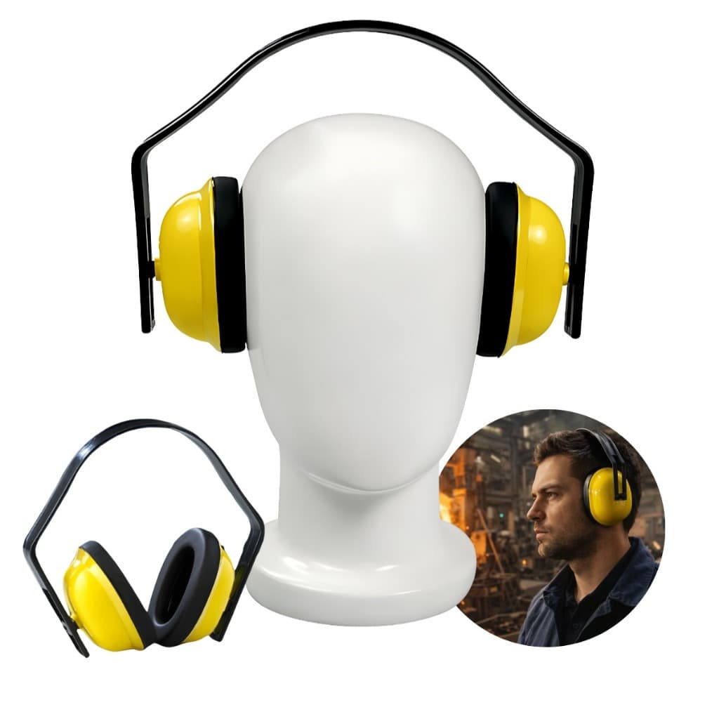 Protetor Ouvido Abafador Auricular Proteção Auditiva Fone Autista EPI Equipamento