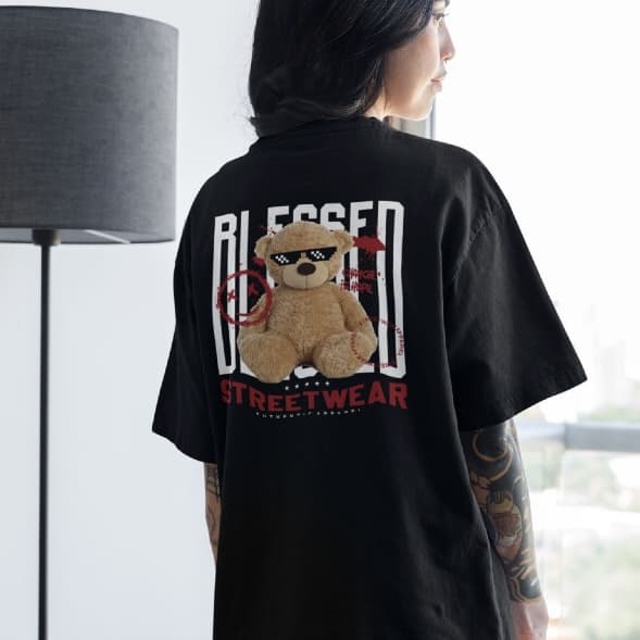 Camiseta Oversized Unissex 100% Algodão – Tendência Urbana 2026